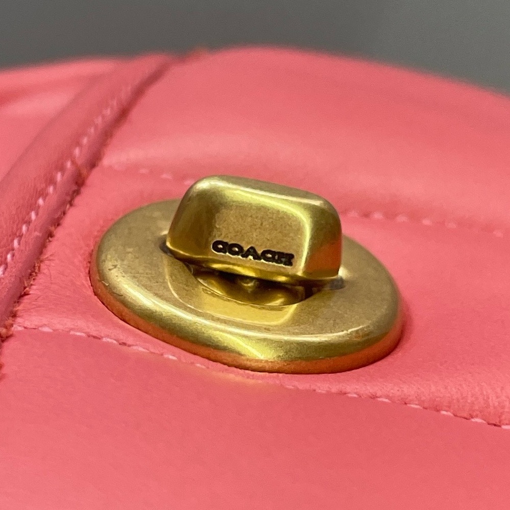Coach Quilted Leather Camera Bag - Picture 7 of 14